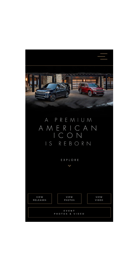 wagoneer mobile screen