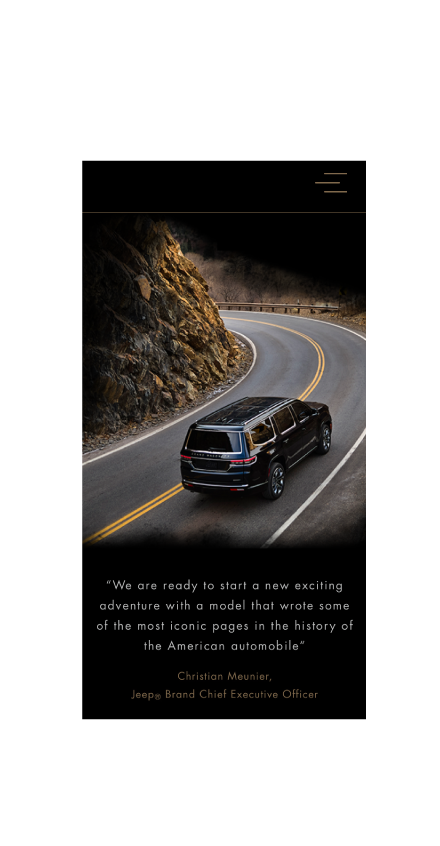 wagoneer mobile screen